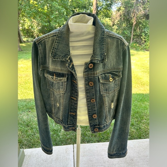 Rue21 Denim  Button-Up jean Jacket - Picture 1 of 4